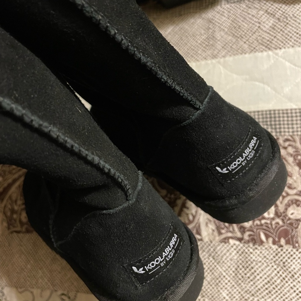 Koolaburra Black Winter Boots